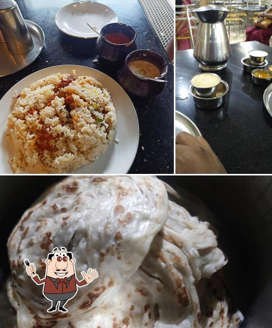 Food at Krishna hotel palakkal