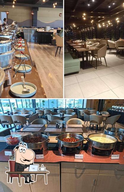 The interior of Rasyumm Gachibowli The interior of Rasyumm Gachibowli