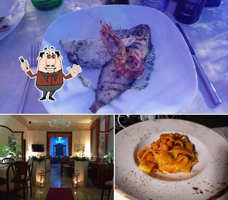 Ristorante Alle Baruffe Chiozzotte si caratterizza per la cibo e interni