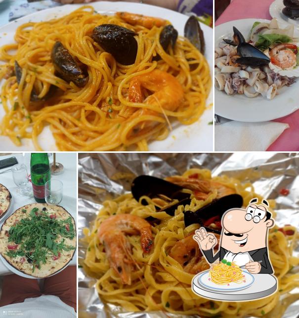 Spaghetti alla carbonara al Ristorante Girardengo