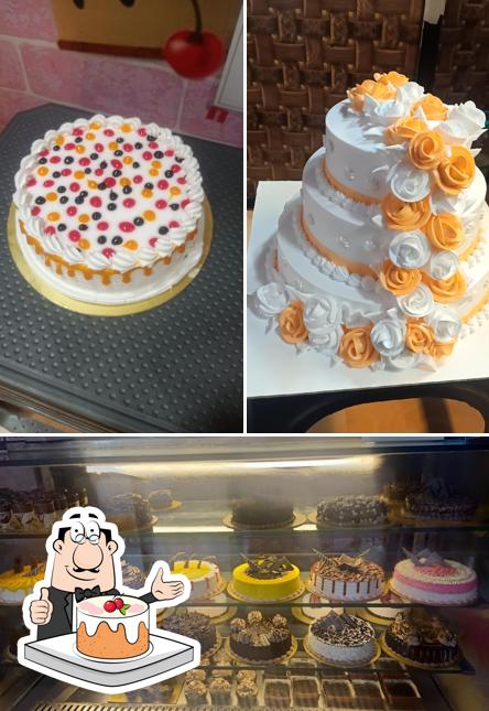 Look at the image of The Dessert Cake