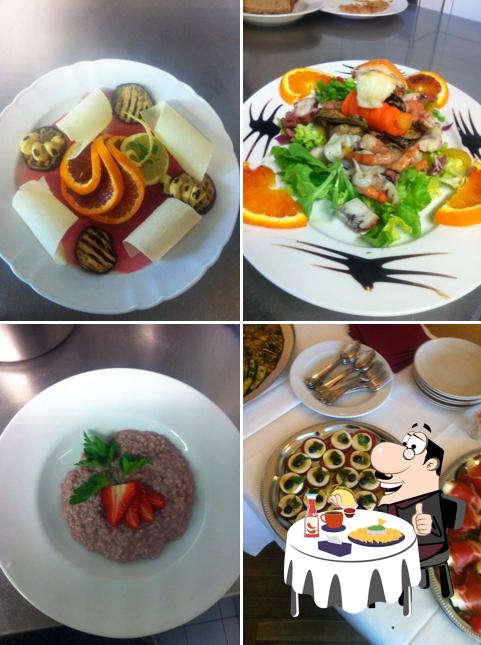 Piatto di formaggi al Villa Ducale