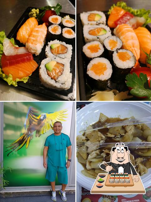 {Restaurant_name} ha disponibilità di piatti di sushi