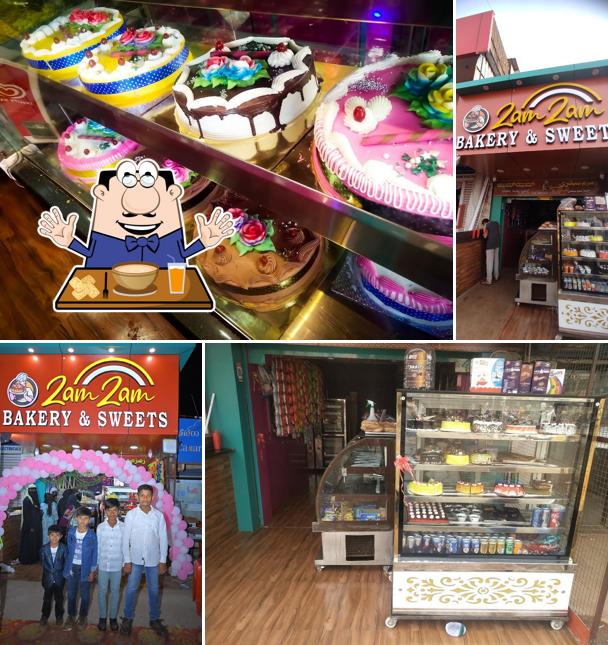 Food at Zam Zam Bakery