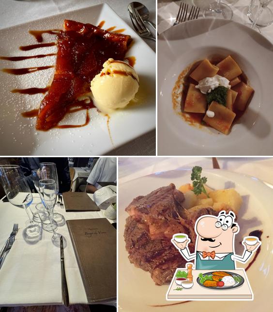 Cibo al Ristorante Borgo di Vione