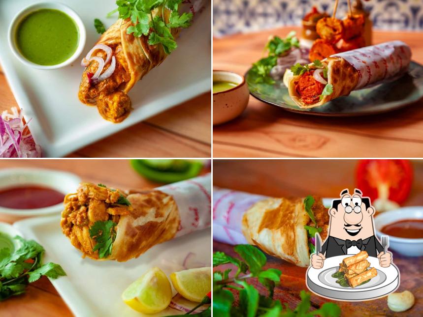 Spring rolls at 34 chowringhee lane