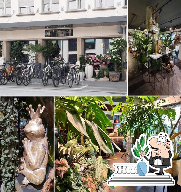 Puoi goderti l'aria fresca dal dehors di Blumen Café Fany