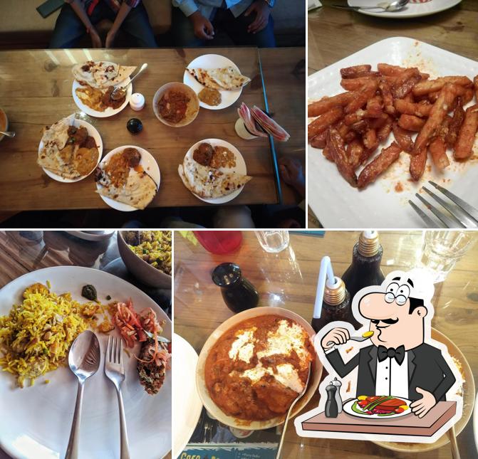 Food at Cafe Beans
