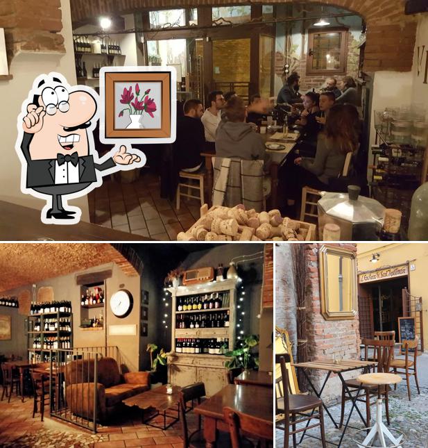 Gli interni di Enoteca Di Sant'Apollinare