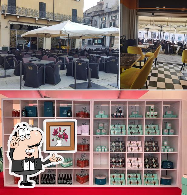 Gli interni di Oro Brescia