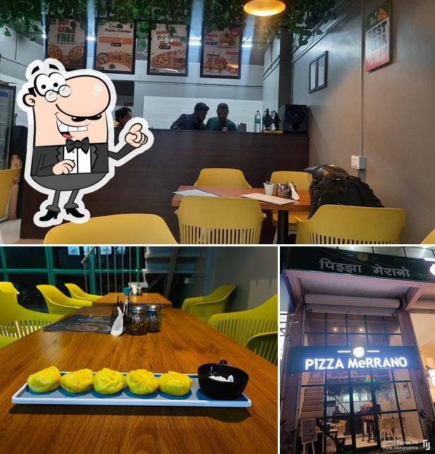 The interior of PiZZA MeRRANO, Moshi