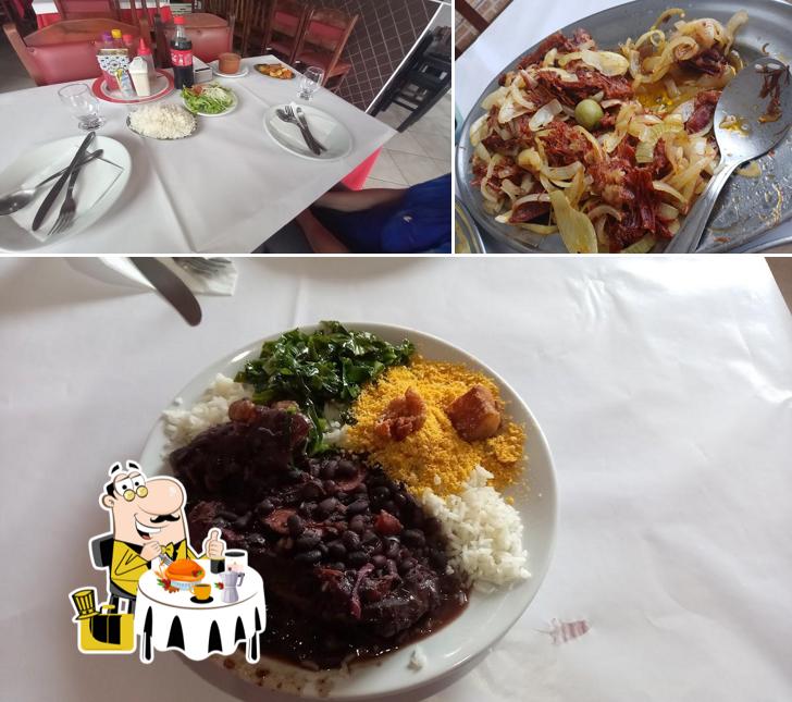 Platos en Restaurante Casa Do Norte Parque São Vicente