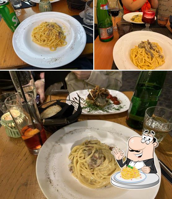 Spaghetti alla carbonara al Il Tarallo 