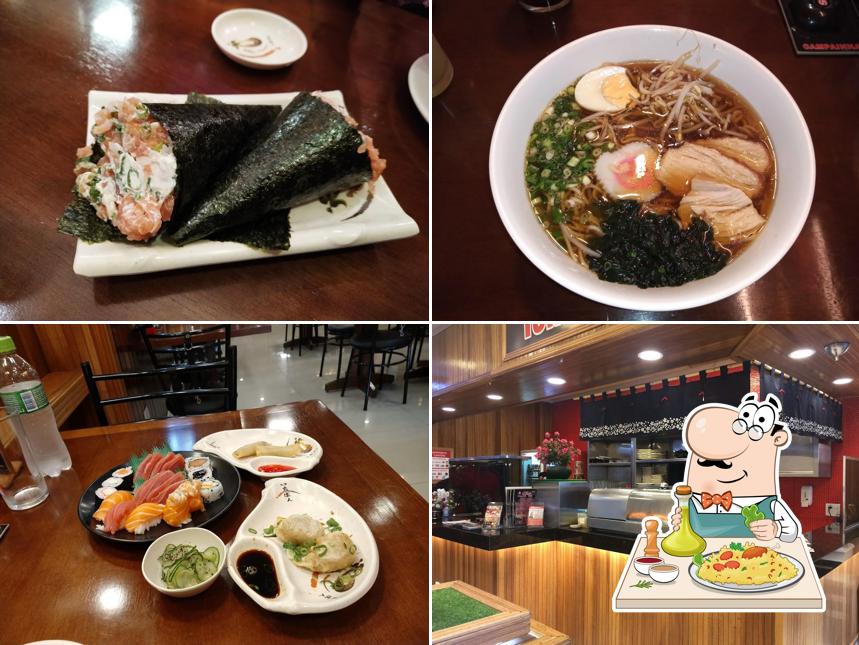 Platos en Kisetsu Sushi
