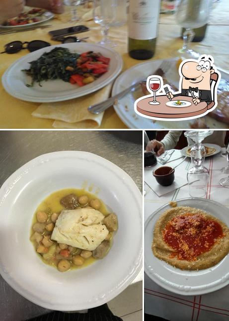 Platti al Pensione Ristorante Belvedere