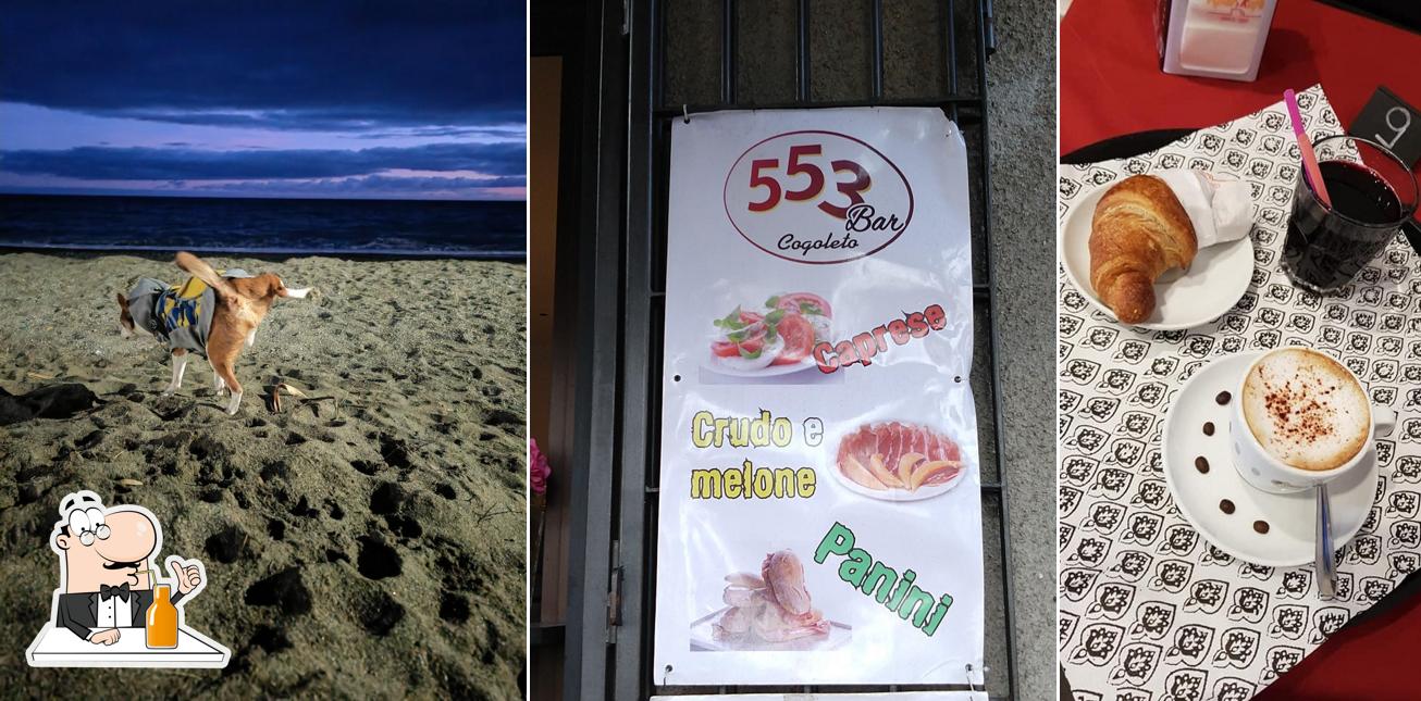 Goditi qualcosa da bere a Bar 553