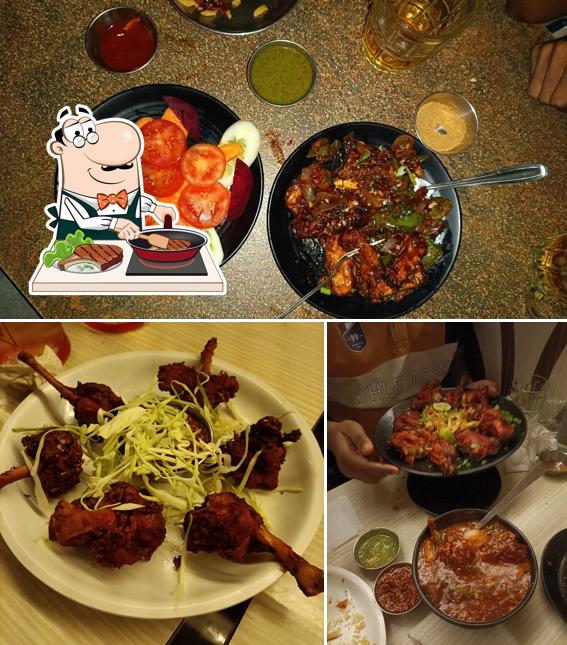 There’s a variety of dishes for meat lovers