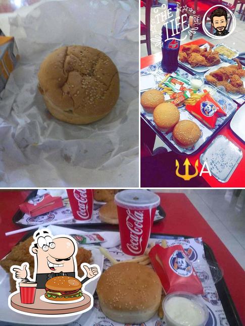 Get a burger at Al Baik