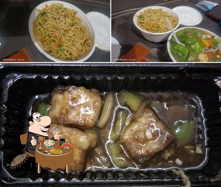 Food at Johnnies Fast Food