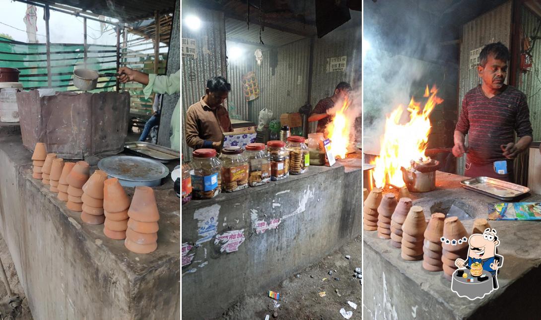 Food at Murtja tea stall