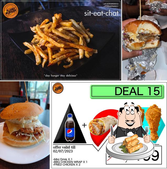 Spring rolls at THE PLANET BURGER (T.P.B)