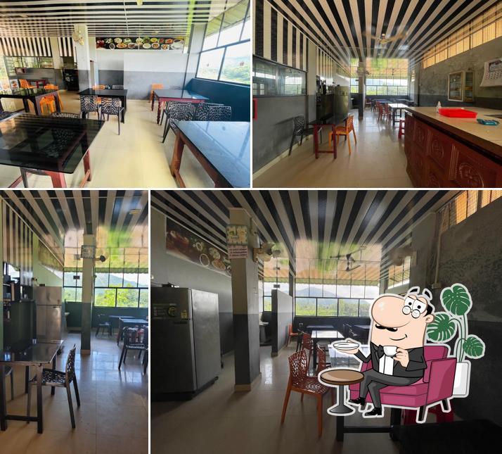 The interior of V S Hotel