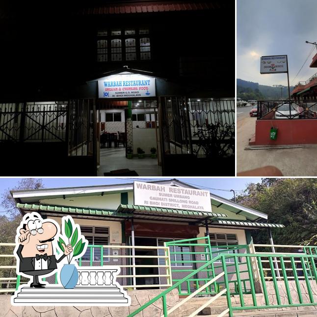 The exterior of Warbah Restaurant