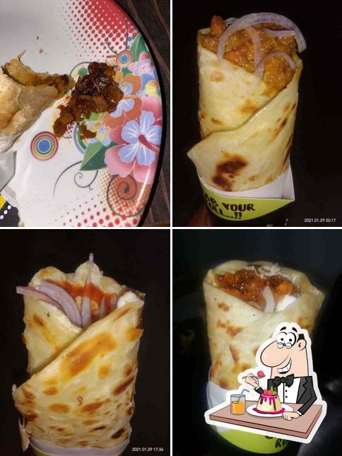 The Rolls World provides a variety of sweet dishes