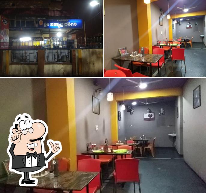 The interior of Sahyadri Fast Food