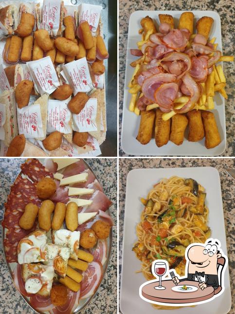 Platti al Pizzeria Cerise