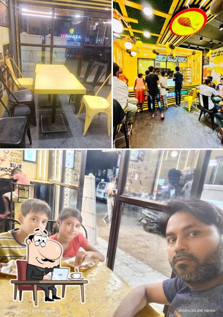 The interior of HFC (Halal Fried Chicken)