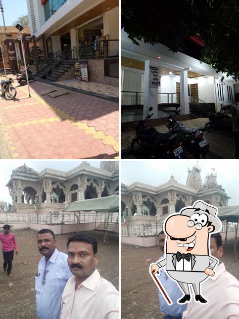 Enjoy the view outside Hotel Shakti Avenue & Souras Restaurant