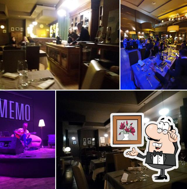 Gli interni di Memo Restaurant