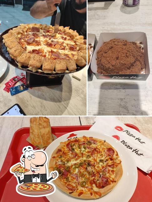 No Pizza Hut, você pode desfrutar de pizza