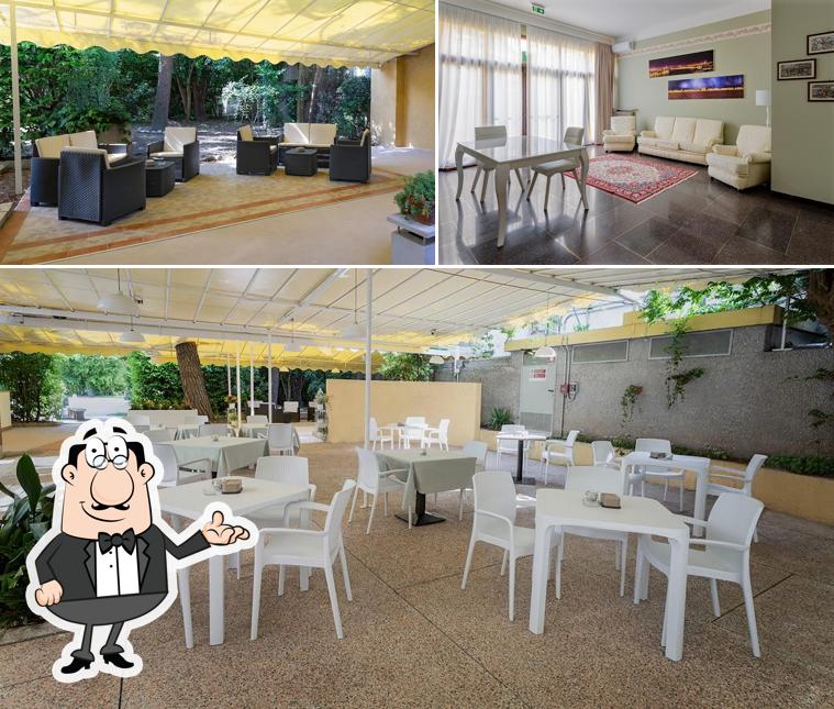 Gli interni di Hotel Roma