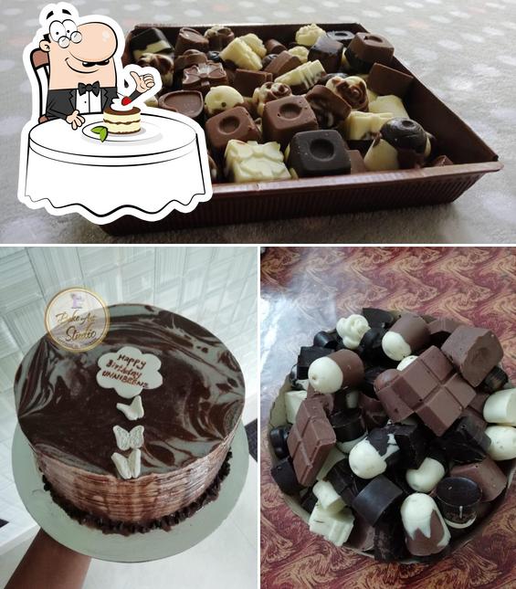 Bake Art Studio serves a number of sweet dishes