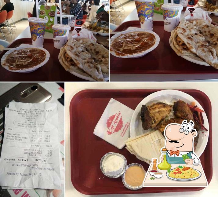 Meals at Cafe Arabia - Westend Mall
