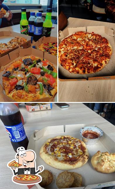 At Domino's Pizza Kelambakkam, Chennai, you can enjoy pizza