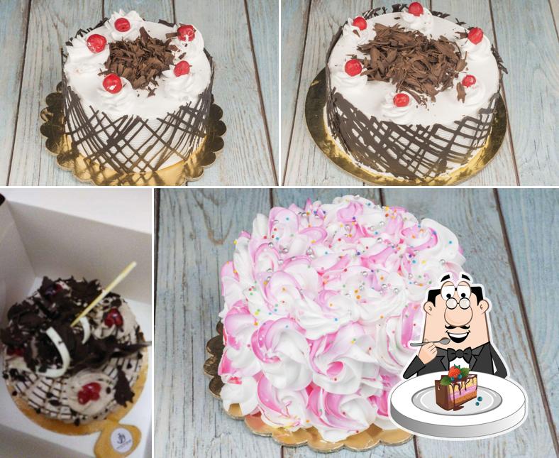 Chocolate cake at Jamunadas Bakery