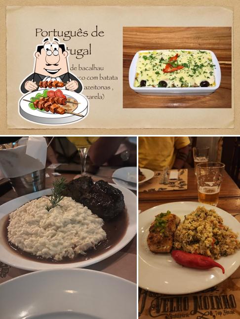 Comida em O Velho Moinho