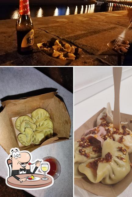 La cibo e birra del ristorante