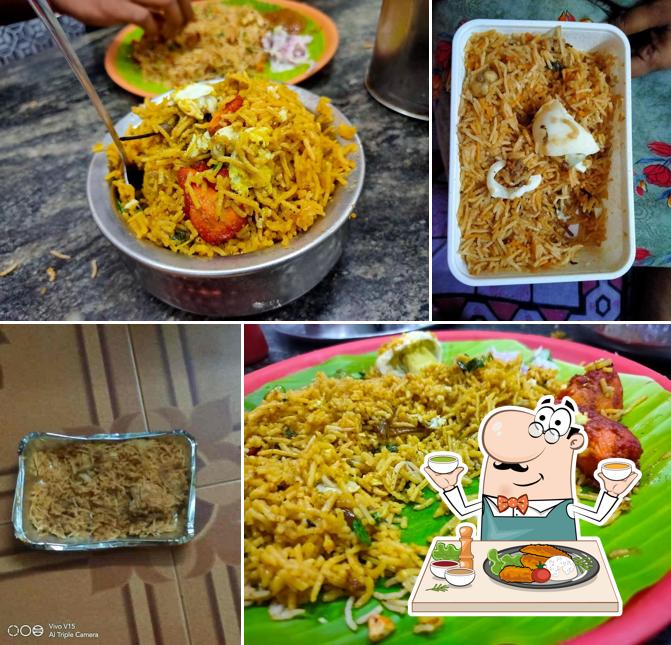 Food at Saleem Biriyani