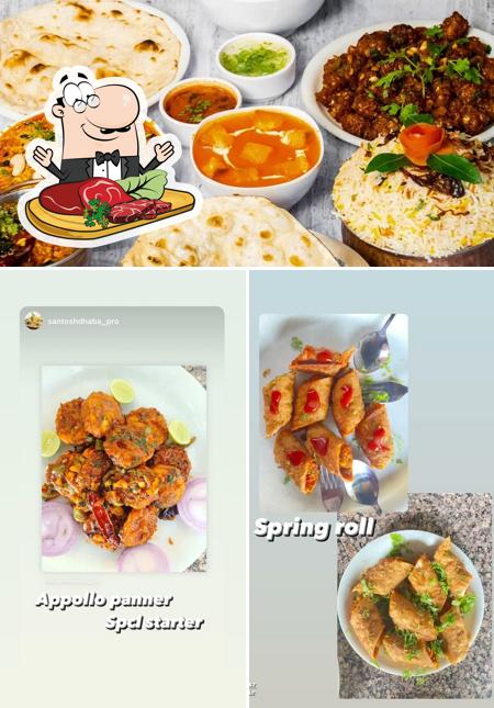 Order meat meals at Santosh dhaba pro
