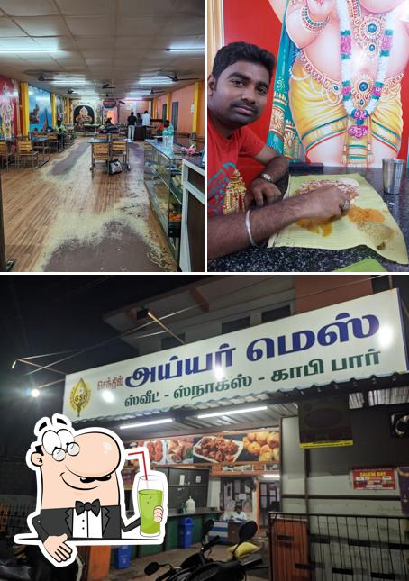 Enjoy a drink at Senthil Iyer Mess