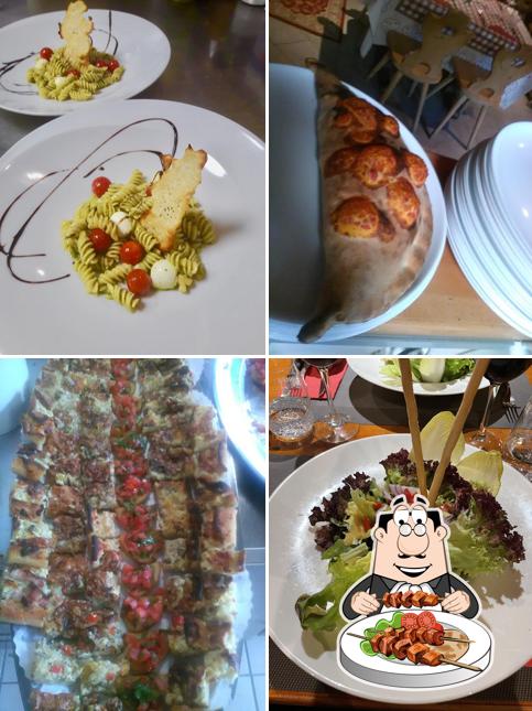Platti al Restaurant Les Flambeaux