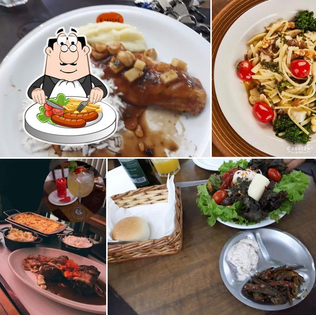 Platos en Casarao Da XV