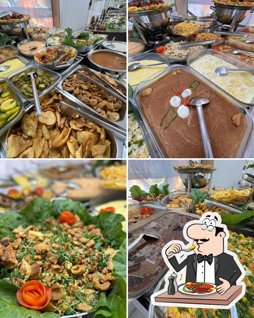 Comida em Restaurante Galeto