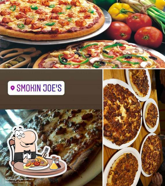 Pick pizza at Smokin' Joe's
