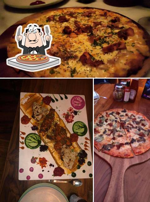 Try out pizza at Sutra Gastropub