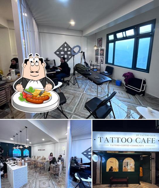 Food at Tattoo Cafe